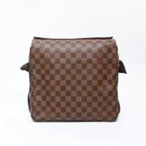 Louis Vuitton Bag Brown Naviglio Damier Shoulder